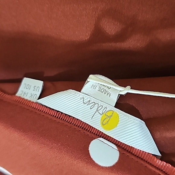 Boden Clarissa Polka-dot Swing Dress - Picture 4 of 10